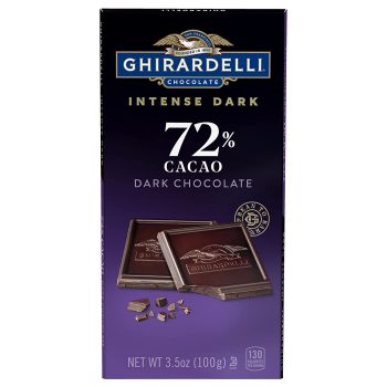12-Pack GHIRARDELLI Intense Dark Chocolate Bar 3.5 Oz Bar