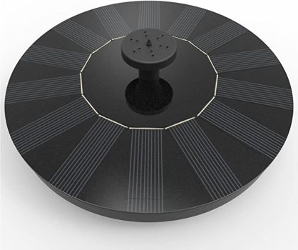 Solatec Solar Fountain Black