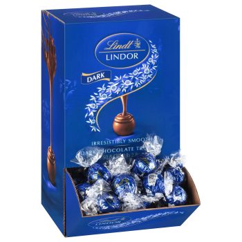 120-Count Lindt LINDOR Dark Chocolate Candy Truffles 50.8 oz