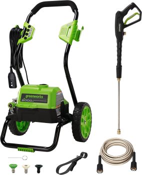 Greenworks 2000 Max PSI 1.1-GPM Electric Pressure Washer