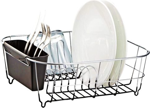 Neat-O Deluxe Chrome-Plated Steel Small Dish Drainers