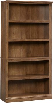 Sauder 5-Shelf Split Bookcase