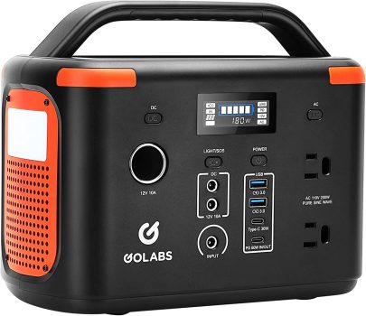 GOLABS i200 Portable Power Station 256Wh LiFePO4 Battery