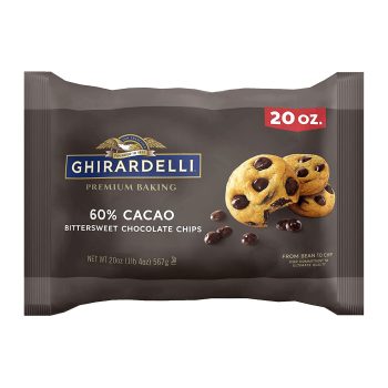 Ghirardelli Cacao Bittersweet Chocolate Premium Baking Chips 20 Oz