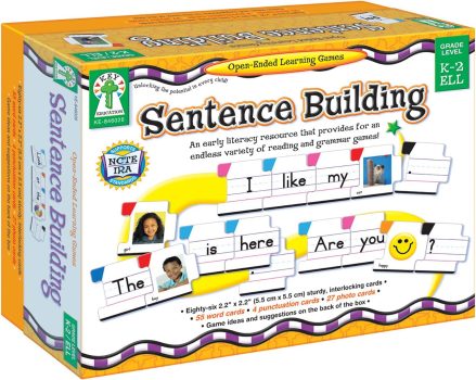 Sentence Building Sight Word Builder Literary Resource 86-Pc