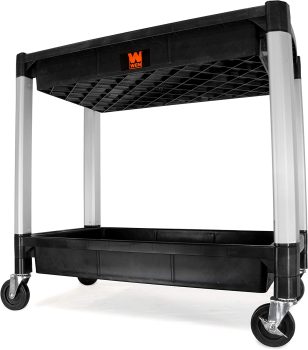 WEN 73162 Two-Tray 300-Pound Capacity Service and Utility Cart
