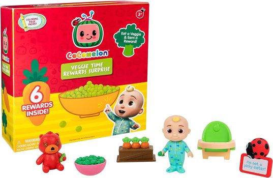 CoComelon Veggie Time Surprise w/1 Figure and 5 Accessories