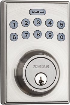 Kwikset Contemporary Electronic Keypad Single Cylinder Deadbolt