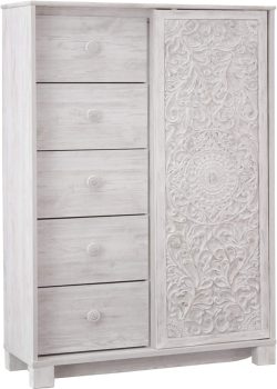 Signature Design by Ashley Paxberry Boho 5 Drawer Dressing Chest