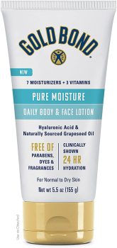 3-Pack Gold Bond Pure Moisture Lotion 5.5 oz