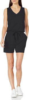 Amazon Essentials Womens Studio Terry Fleece Romper