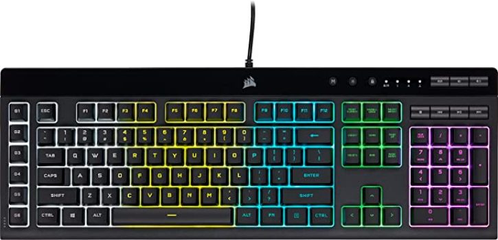 Corsair K55 PRO LITE RGB Wired Membrane Gaming Keyboard