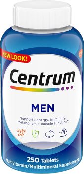 250CT Centrum Multivitamin for Men Multimineral Supplement