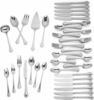 Lenox 892282 Alcott 89-Piece Flatware Set