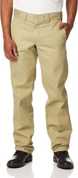 Dickies Mens Slim Straight-Fit Work Pant