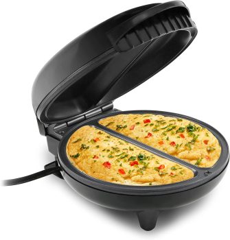 Elite Gourmet EOM205 Non-Stick Frittata, Snack Pocket Maker