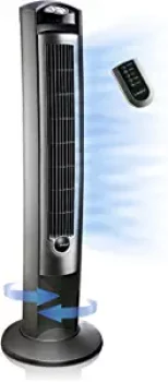 Lasko 42-inch Household Tower Fan w/Remote Control, Timer