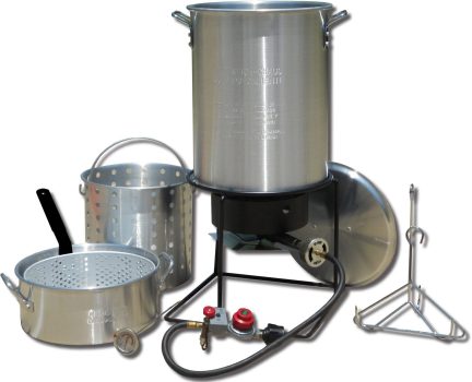King Kooker Propane Outdoor Fry Boil Package w/2 Pots