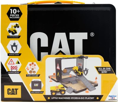 Cat Construction Store n Go Playset