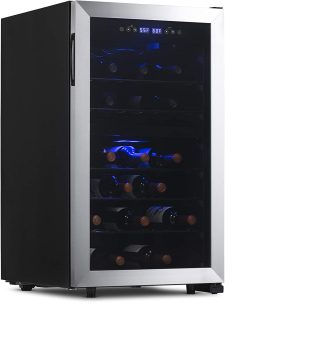 NewAir Freestanding 43 Bottle Dual Zone Wine Fridge