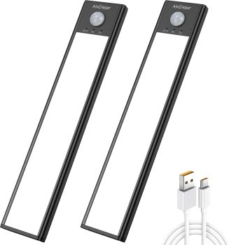 2-Pack AMZHelper 32-LED Motion Sensor Under Cabinet Light