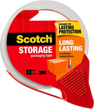 Scotch Long Lasting Storage Packaging Tape 1.88 in x 38.2 yd