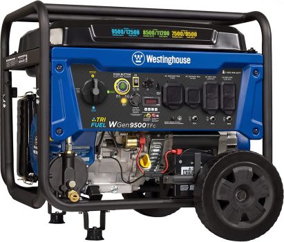 Westinghouse 12500 Peak Watt Tri-Fuel Home Backup Generator