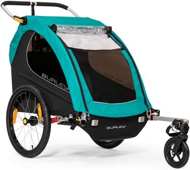 Burley Encore X 2-Seat Kids Bike Trailer & Stroller