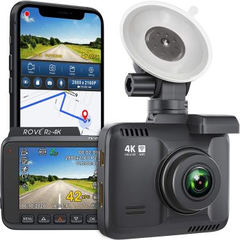 Rove R2-4K WiFi GPS Dash Cam w/2.4-inch LCD