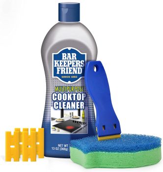 Bar Keepers Friend Cooktop Cleaning Kit 13oz