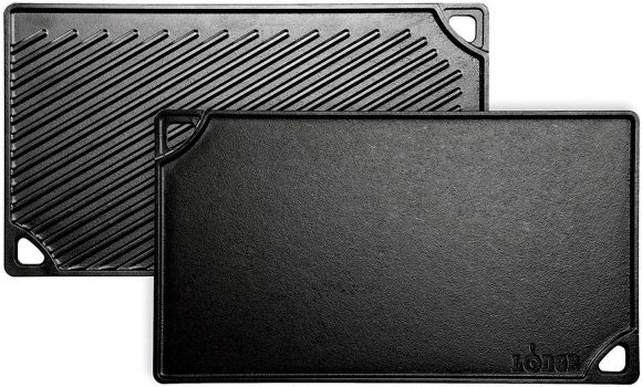 Lodge LDP3 Reversible Grill/Griddle 9.5-inch x 16.75-inch