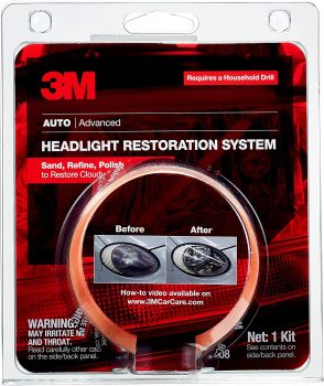 3M Headlight Lens Restoration System 39008