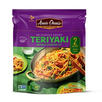 4-Pack Annie Chun’s Asian Noodle Starter Kit Teriyaki Flavor