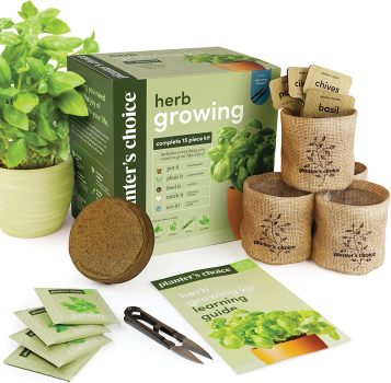 Indoor Herb Garden Starter Kit