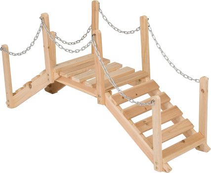 Shine Company Shine Company 3 Ft. Decorative Garden Bridge