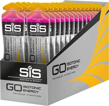30-Pk Science in Sport GO Isotonic Energy Gel, 22g Carbohydrates