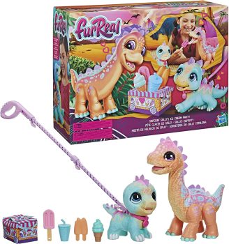 FurReal Snackin Sallys Ice Cream Party Electronic Pet
