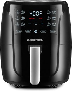Gourmia Air Fryer Oven Digital Display 6 Quart AirFryer Cooker