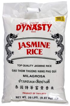 Dynasty Jasmine Rice, 20-Pound