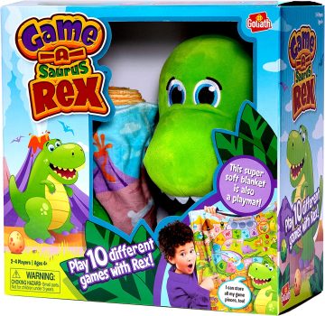 Goliath Game-A-Saurus Rex Play 10 Different Games