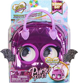 Purse Pets Micros Baddie Bat Stylish Small Purse