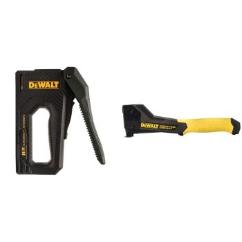 DEWALT Staple Gun Carbon Fiber Body + Carbon Fiber Hammer