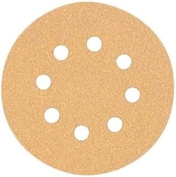 5-Pack DEWALT 5-inch 8 Hole 80 Grit Random Orbit Sandpaper
