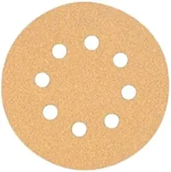 5-Pack DEWALT 5-inch 8 Hole 80 Grit Random Orbit Sandpaper