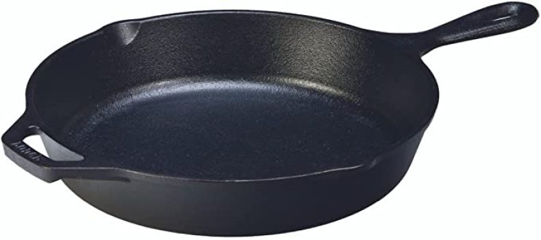 Lodge Pre-Seasoned Cast Iron Skillet w/Assist Handle 10.25-inch