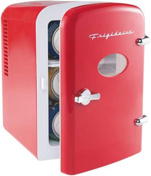Frigidaire Mini Portable Compact Personal Fridge Cooler 6 Cans