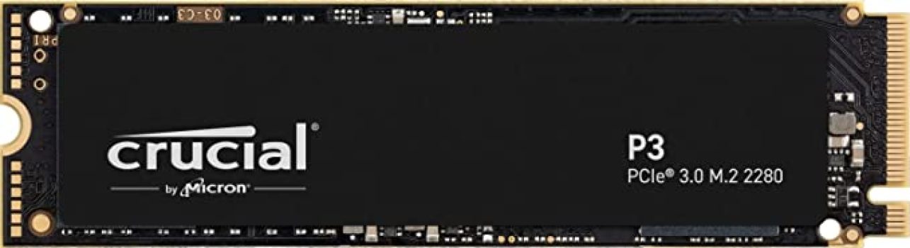 Crucial P3 500GB PCIe 3.0 3D NAND NVMe M.2 SSD CT500P3SSD8