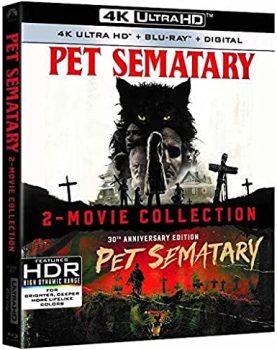Pet Sematary 2019/1989 2 Movie Collection 4K UHD + Blu-ray
