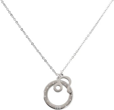 Enesco Womens Izzy & Oliver Quotes Leo Star Sign Stainless Steel