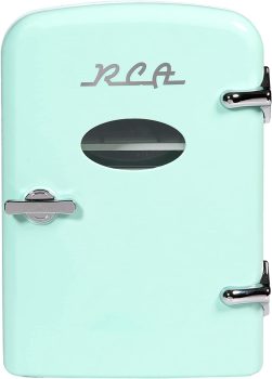 RCA RMIS129-MINT Mini Fridge Mint 0.15 Cubic Feet